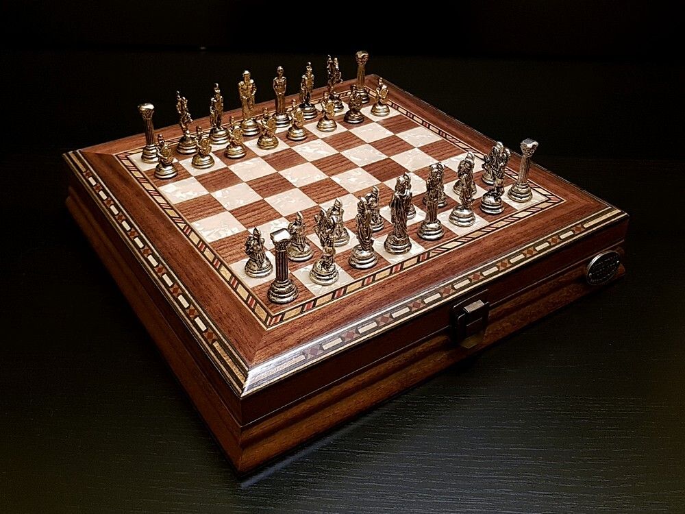 Шахматы Helena Wood Art "Илиада мини" орех антик (2811.WAL.5102.150) 4