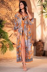 Длинная туника - халат MIA-Amore MADAGASCAR МАДАГАСКАР 1799