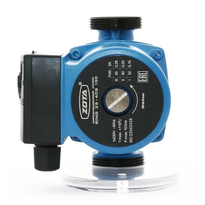 ZOTA Ring 25/40 S 130, циркуляционный насос для отопления, чугун, 1х230 В, 3 скорости