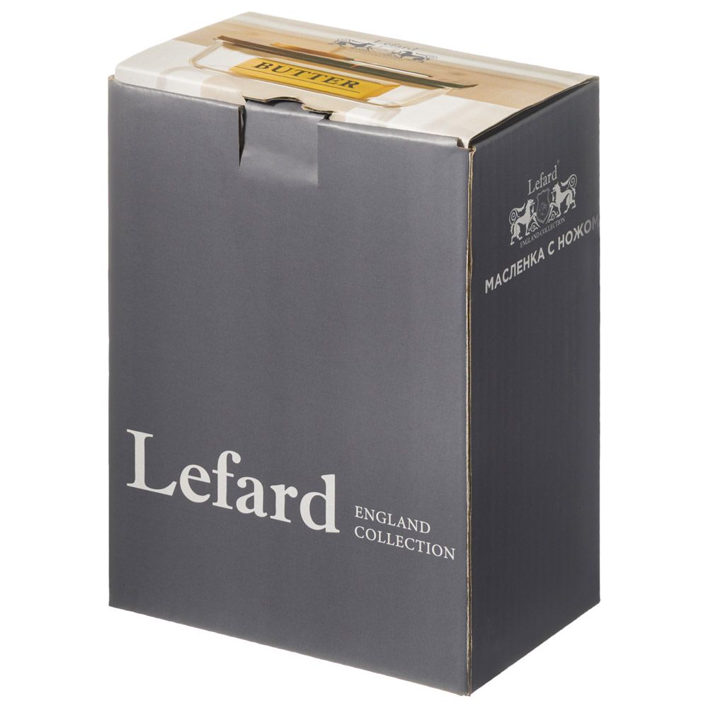 МАСЛЕНКА "NATURE" С НОЖОМ 17*12,5*6,5 СМ