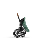 Коляска Cybex Priam IV 3 в 1 цвет Leaf Green на шасси Chrome Brown