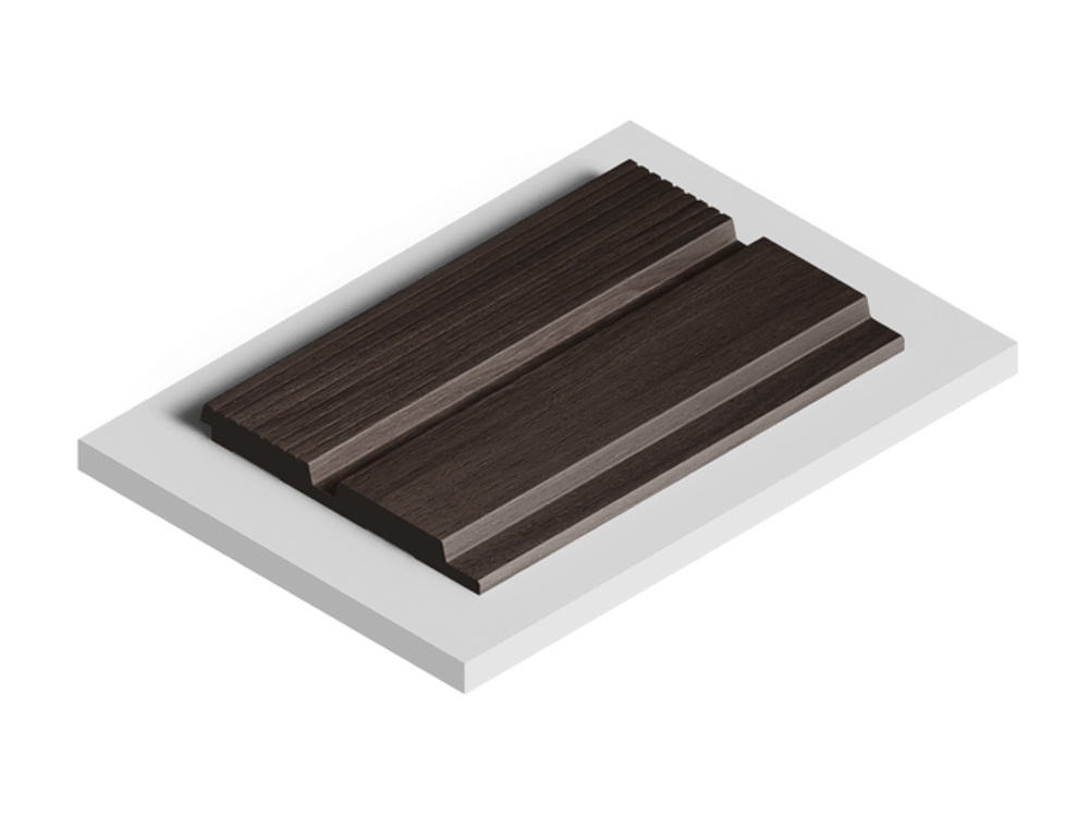 Стеновая панель HiWood декорированная, 270x12 см