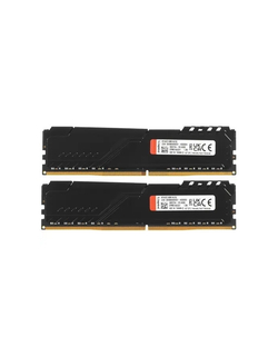 Kingston DDR4 DIMM 32GB Kit 2x16Gb KF432C16BB1K2/32 PC4-25600, 3200MHz, CL16