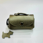 9312 Клатч для пакетиков кожаный "Перламутр" / PREMIUM