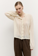 Кардиган кружевной