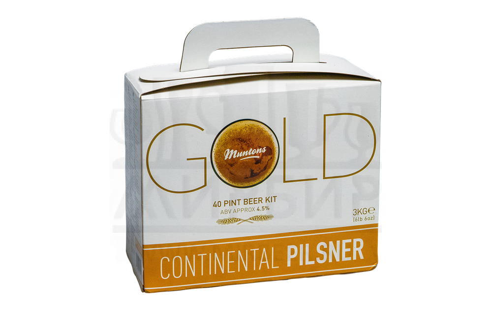 Солодовый экстракт Muntons "Continental Pilsner", 3 кг