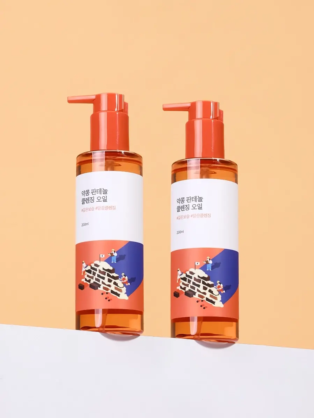 Round Lab Гидрофильное масло с черной соей и пантенолом Soybean Panthenol Cleansing Oil 200 мл