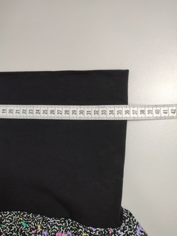 Юбка с принтом на широком поясе 44-46 размер