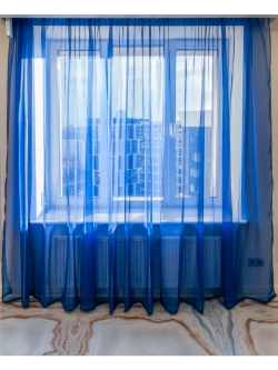 Тюль вуаль 240 х 150см 2шт