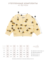 Утеплённый комплект Mjölk Стаканчики, уценка