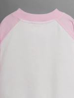 Свитшот для девочки осенний с завязками