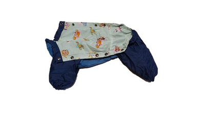 Комбинезон, утепленный байкой 26 мальчик (обхват груди 52 - 59) темно голубой - темно синий