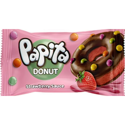Кекс с какао-глазурью шоколадной начинкой Papita 40 гр