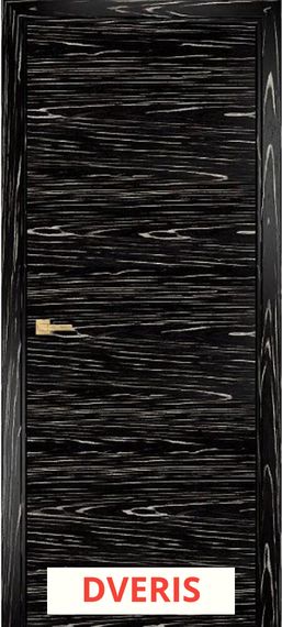 Межкомнатная дверь Гладкая (Черный эбен)