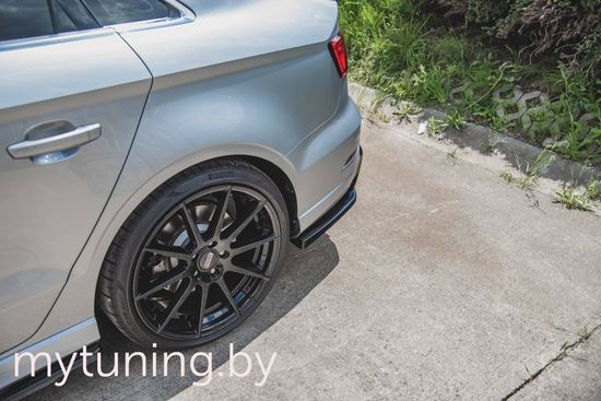 Сплиттеры бампера заднего боковые для AUDI S3 8V Sedan (16-20)