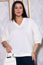 Блуза Вэнсдей (молочная) Б14819-4М LT Collection