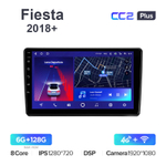 Teyes CC2 Plus 10,2"для Ford Fiesta 2018+