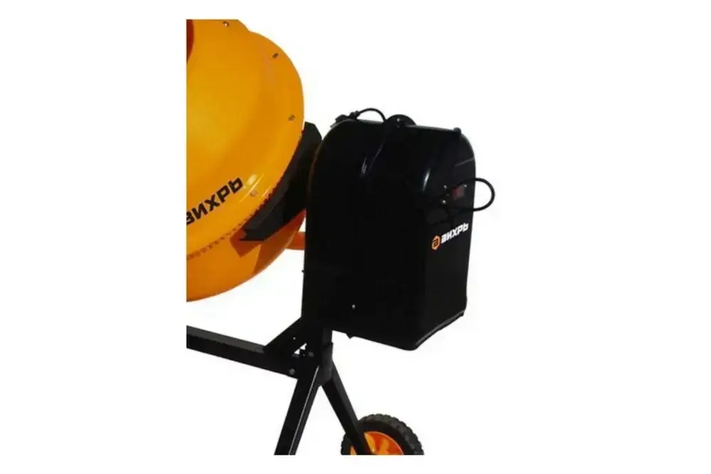 Бетономешалка строительная 180 Вихрь чугунный венец