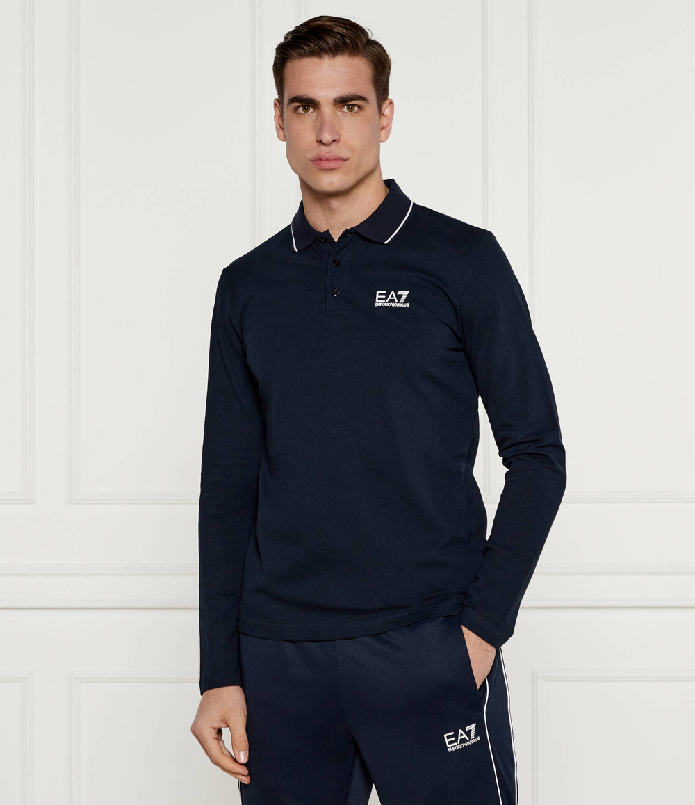 Поло EA7 - темно-синий(8NPF17 PJVUZ)