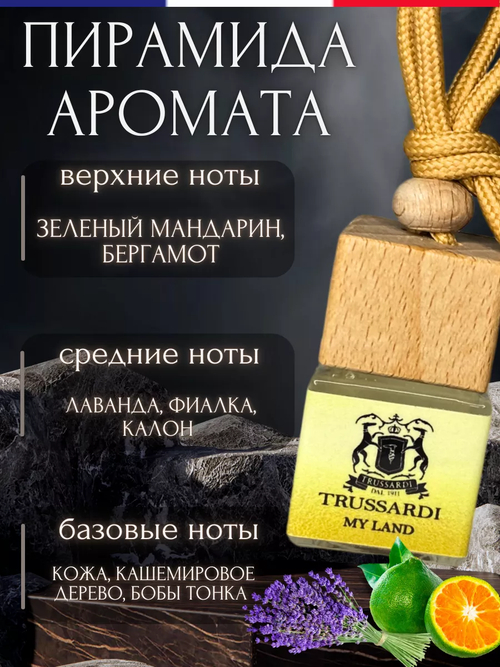 Ароматизатор TRUSSARDI MY LAND (подвесной)