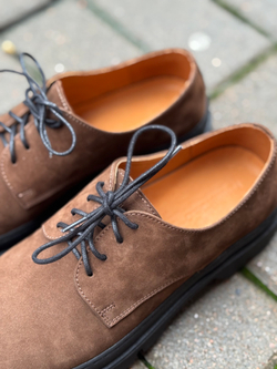 DERBY Brown nubuck classic