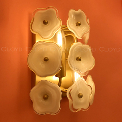 Бра Cloyd EFIOPIA W2 / выс. 28 см - латунь (арт.20393)