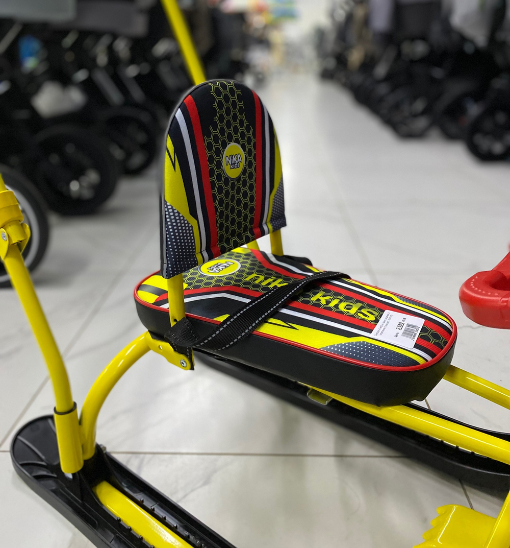 Снегокат «Twiny2+» принт сиденья: в спортивном стиле(арт. TW2+/S)