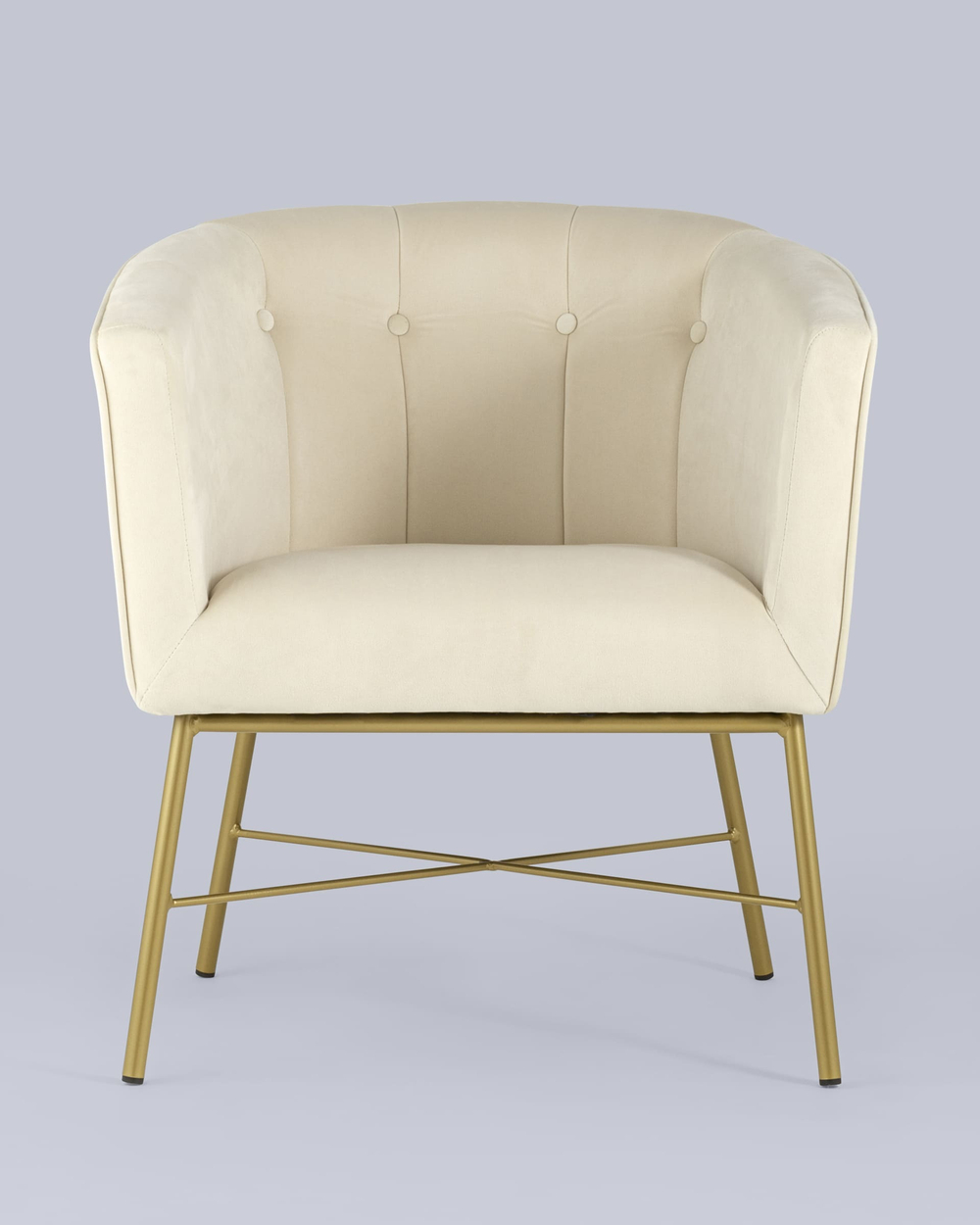 Кресло Шале велюр бежевый