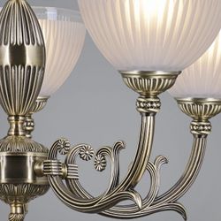 Подвесная люстра ILLUMICO CAPELLA IL9939-5PSQ-24 AB CAPELLA