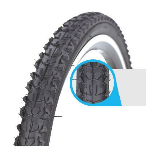 Покрышка TRIX 24"х 2.125 (57-507) TX-804, горная, 30 TPI, черная (50)