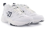 New Balance 608 V1 White Navy Women's