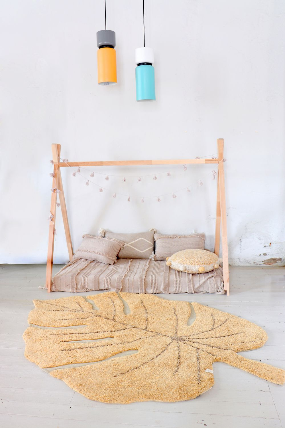 Ковер Lorena Canals Monstera Honey (120 x 180 см)