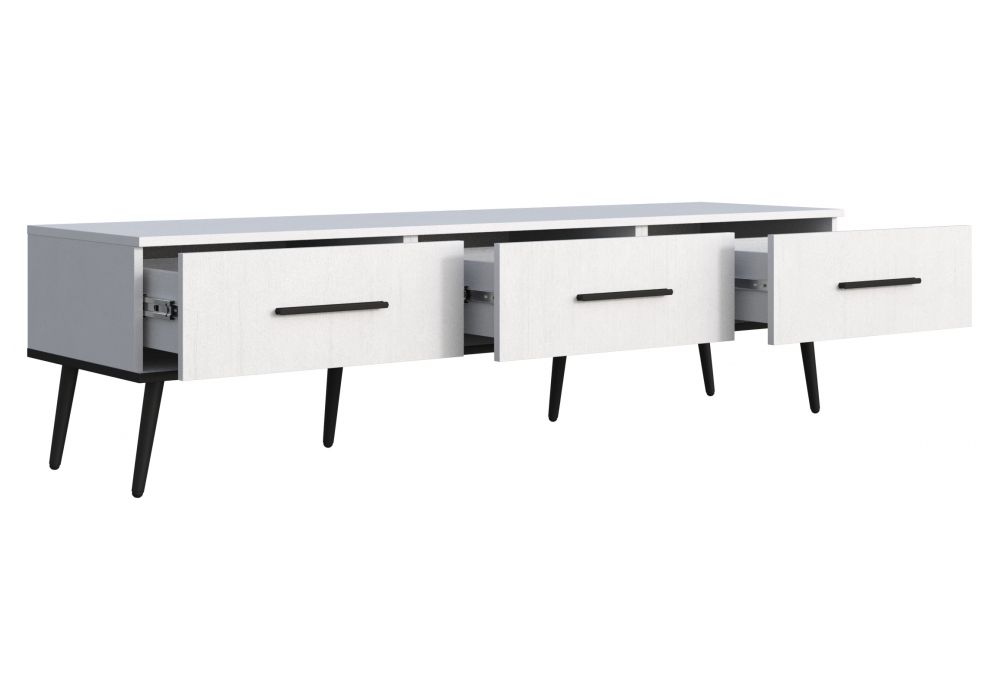 ТВ-тумба Woodville Орсиэль белый