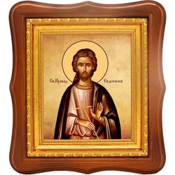 Евдоким Каппадокиянин праведный. Икона на холсте.