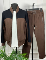 Спортивный костюм Loro Piana вставка из кожи крокодила