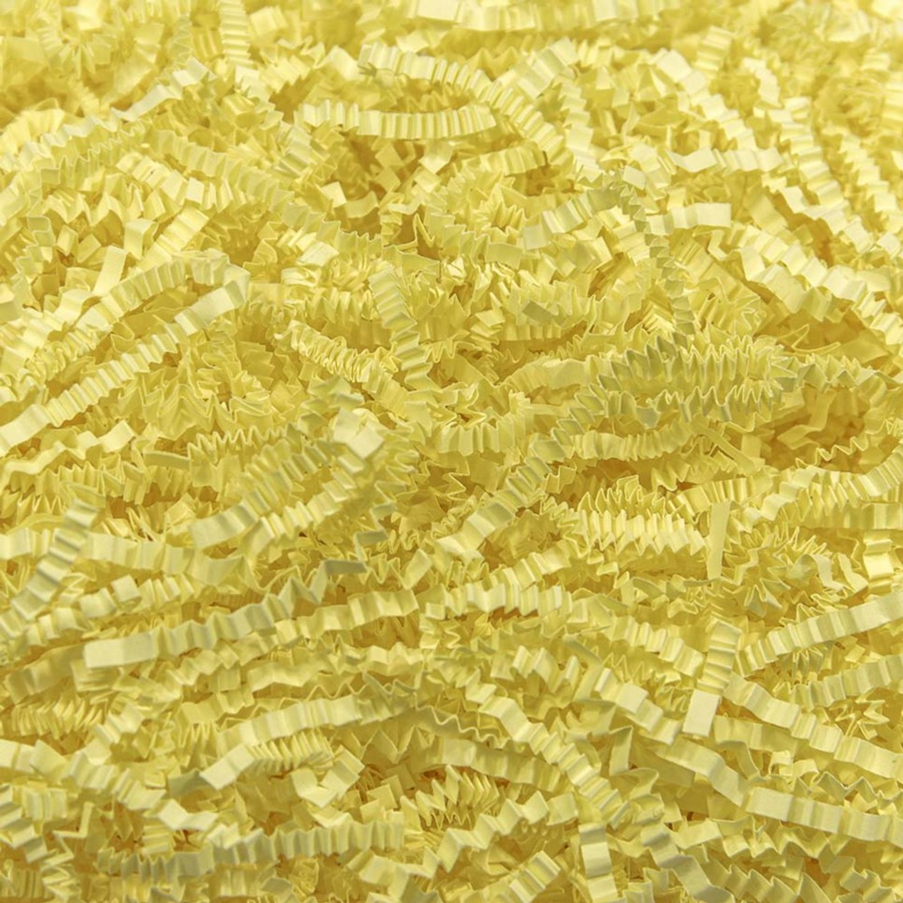 Наполнитель Бумажный 100г Гофрированный (Желтый)