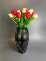 Кашпо - Ваза - Горшок - Скульптура Сия для сухоцветов