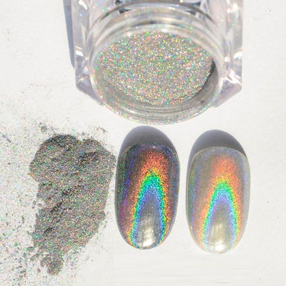 1001 Пигмент голографический "Алмазная стрекоза" 20 мкм 0.5 г