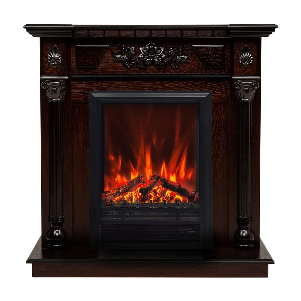 Электрокамин RealFlame Dacota AO античный дуб с очагом Eugene