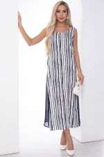 Сарафан Новый сезон бело-синий П10095 LT Collection (Акция)