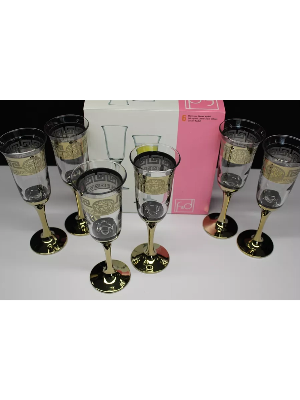 Набор бокалов для вина 6 штук 210мл