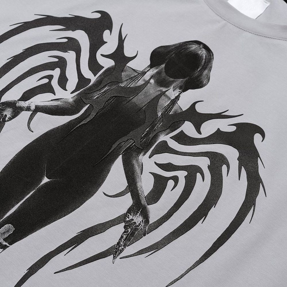 Футболка Heartz «Grime» Elevated T-Shirt Asphalt