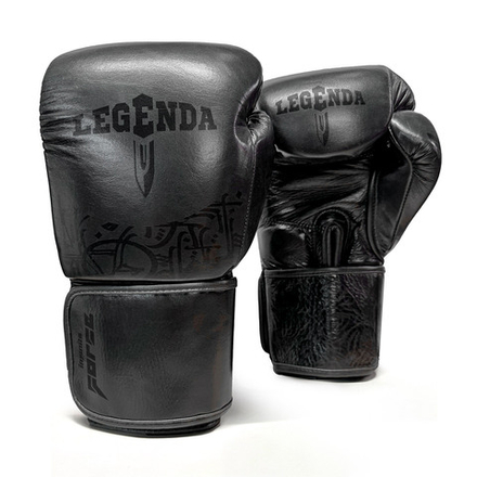 Боксерские перчатки Infinite Force&LEGENDA Calligraphy черный