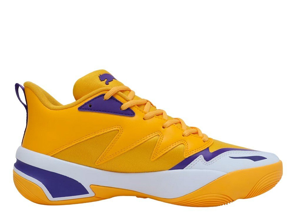 Баскетбольные кроссовки Puma Genetics Yellow Sizzle-PUMA White shoes