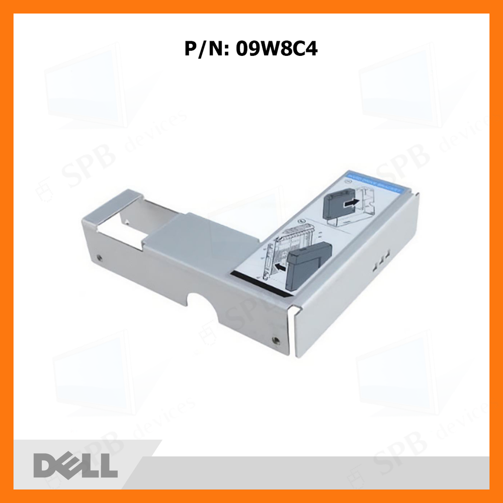 Адаптер DELL 09W8C4 для установки 2.5 диска в 3.5 дюймовые салазки Y004G, WWGPK