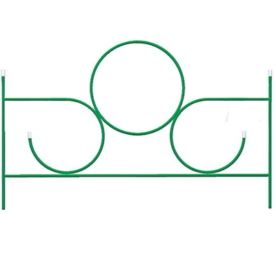 Заборчик садовый «Сияние» 50*72*360см (5 деталей)