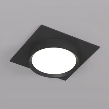 Встраиваемый точечный светильник 1*GX53 DK2091-BK чёрный Flat Denkirs