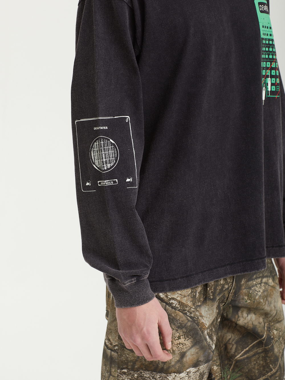 Мужской Лонгслив Gfx Retro - Compute