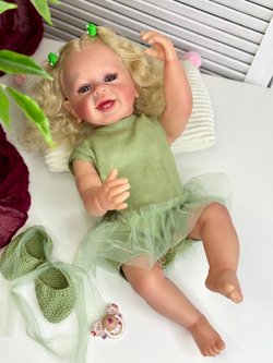 Кукла Реборн виниловая 55см (FA-037A1)