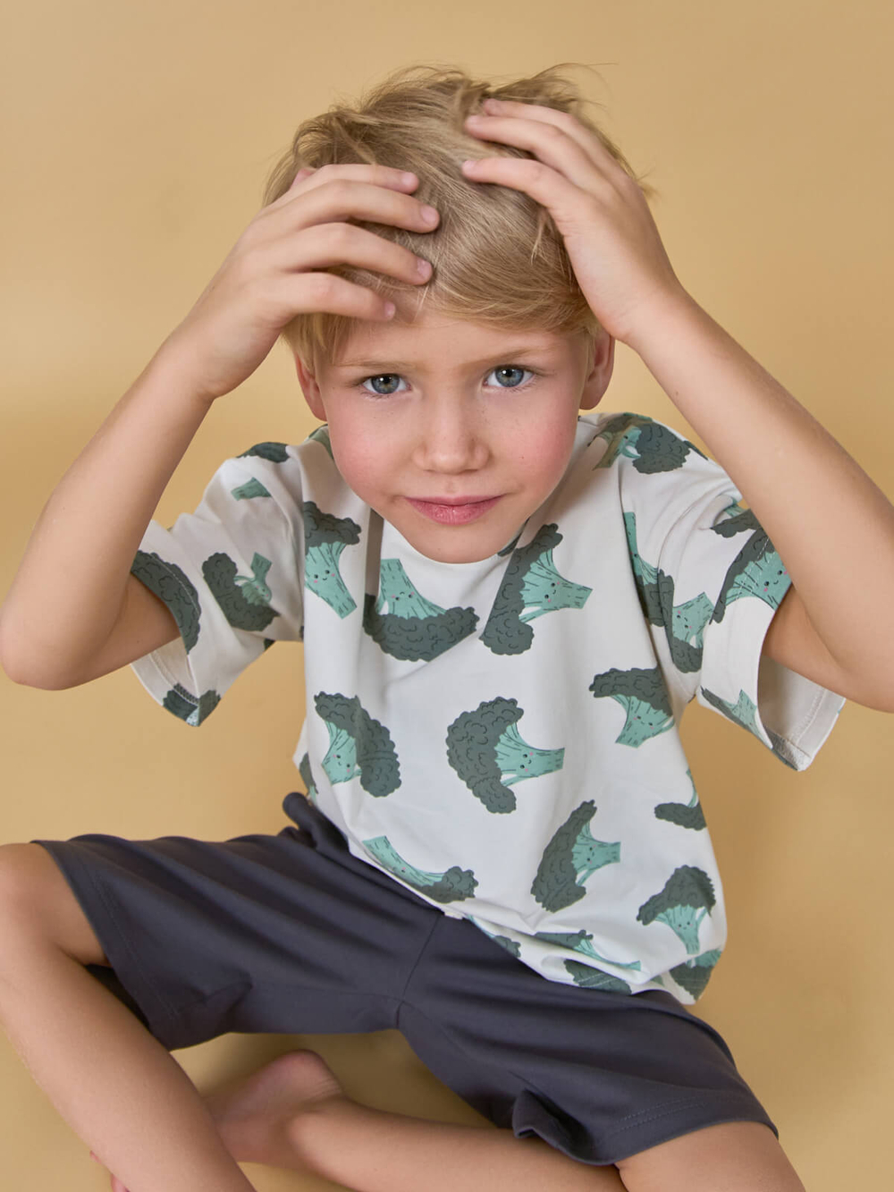 Футболка оверсайз Mjölk Брокколи